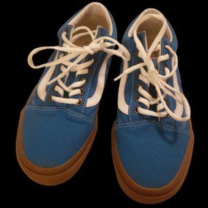 Vans Old Skool Mediterranean Blue with Gum Sole